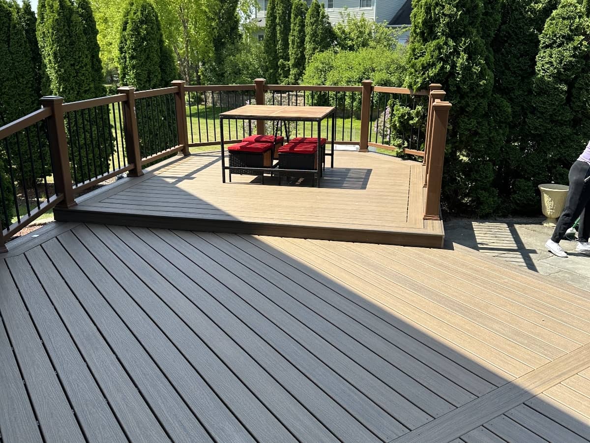 new porch installation